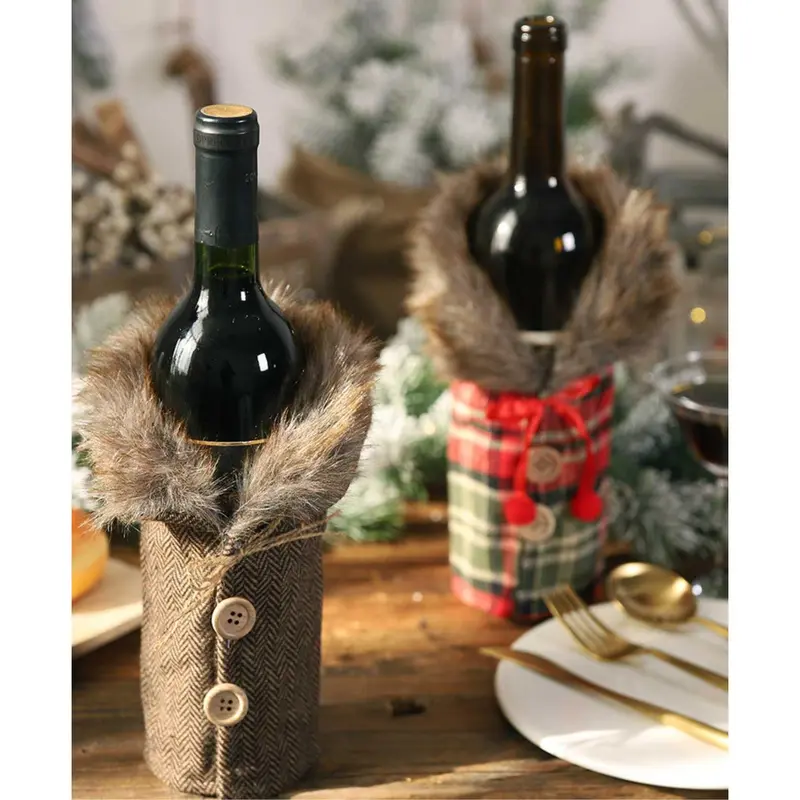 Vintage  Wine Bottle Cover 0