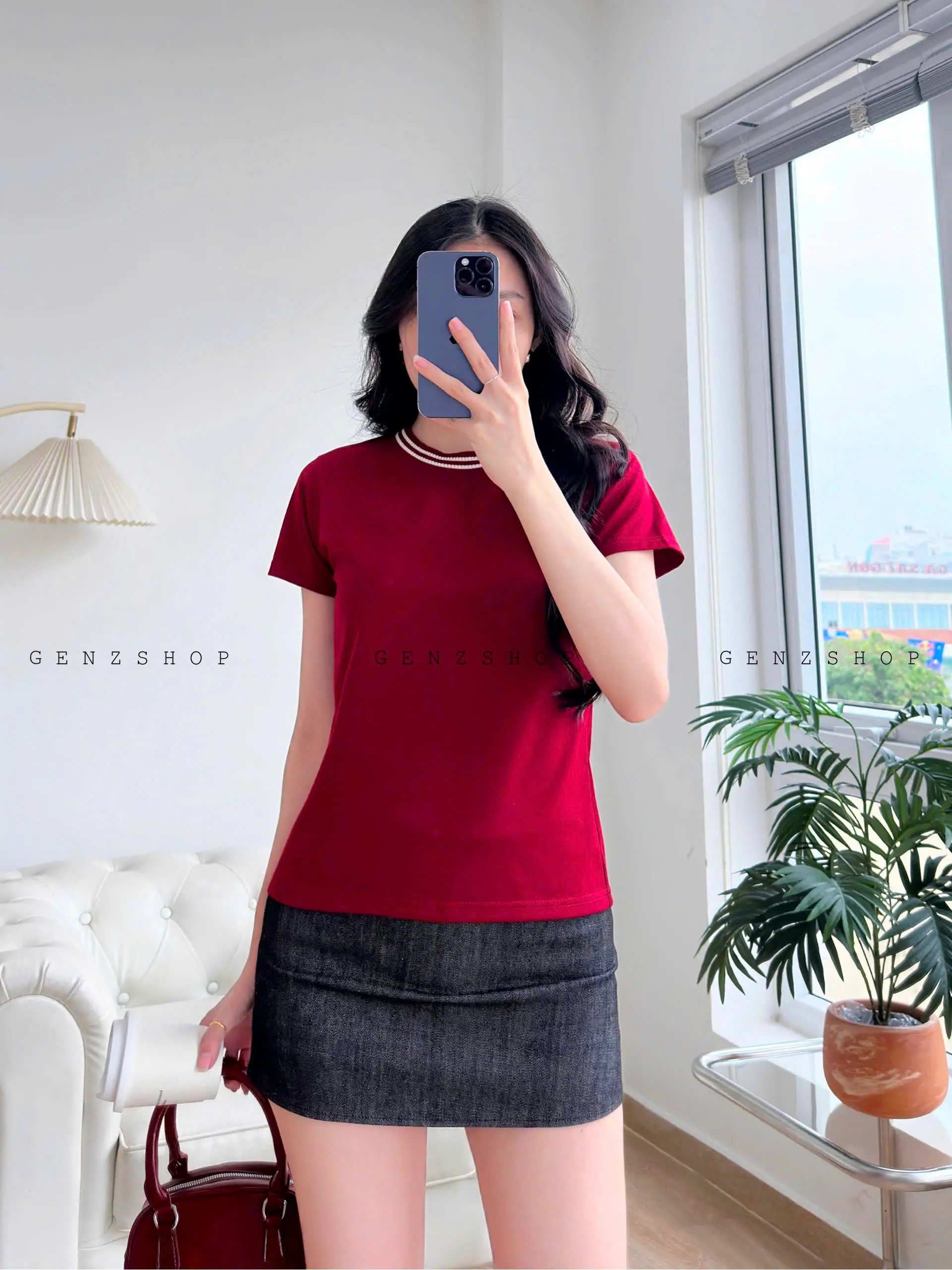 ÁO THUN CỔ PHỐI MÀU FORM BABYTEE TRƠN  ĐƠN GIẢN NĂNG ĐỘNG GENZBBT26 | BigBuy360 - bigbuy360.vn