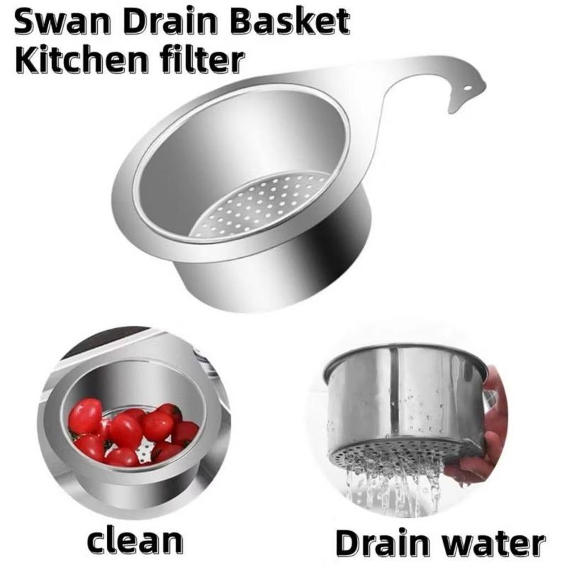 Khay lọc rác bồn rửa chén, không còn lỗi lo tắc bồn rửa 6