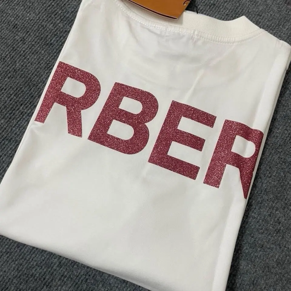 Áo Thun Kim Tuyến RBER Bê Bê Rờ Unisex Nam Nữ Form Rộng Cổ Tròn Top Menswear Nhung