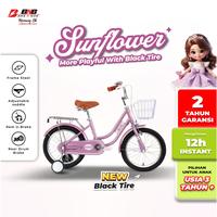 Gambar BNB (Bike N Bike) - Sepeda Anak Perempuan Usia 3 - 10 Tahun CTB Sunflower Ukuran 12 16 18 Inch New - Bright pink, 12 inch dari Bike n Bike Kab. Tangerang 4 Tokopedia