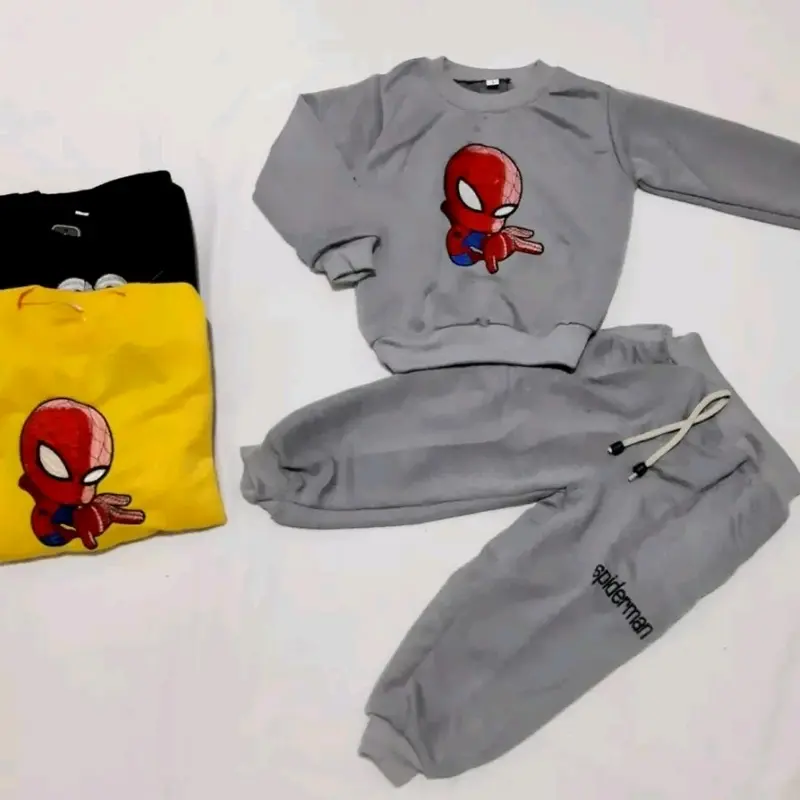 setelan joger spiderman abak laki laki 1-7tahun 2