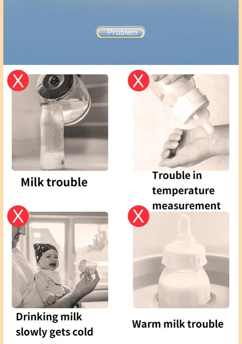 Product Introduction of Universal Baby Milk Warmer Digital Display Baby Bag USB Nursing Bottle Heater Portable Baby Bottle Warmer Thermal Bag for Travel 24