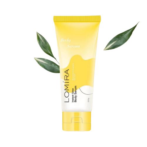 Lomira Glow Body Serum Lotion 200gr Moisturizer BPOM Vitamin Merawat Dan Mencerahkan Kulit Kering Kusam Perawatan Extract Untuk Tangan dan Body Niacinamide Tubuh Hitam Berminyak Memudarkan Hand 3