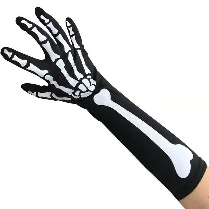 Product Introduction of Mặt Nạ Halloween Khủng Bố, Đầu Lâu, Cằm, Bộ Xương, Ma, Bộ Găng Tay Y8Y1 16