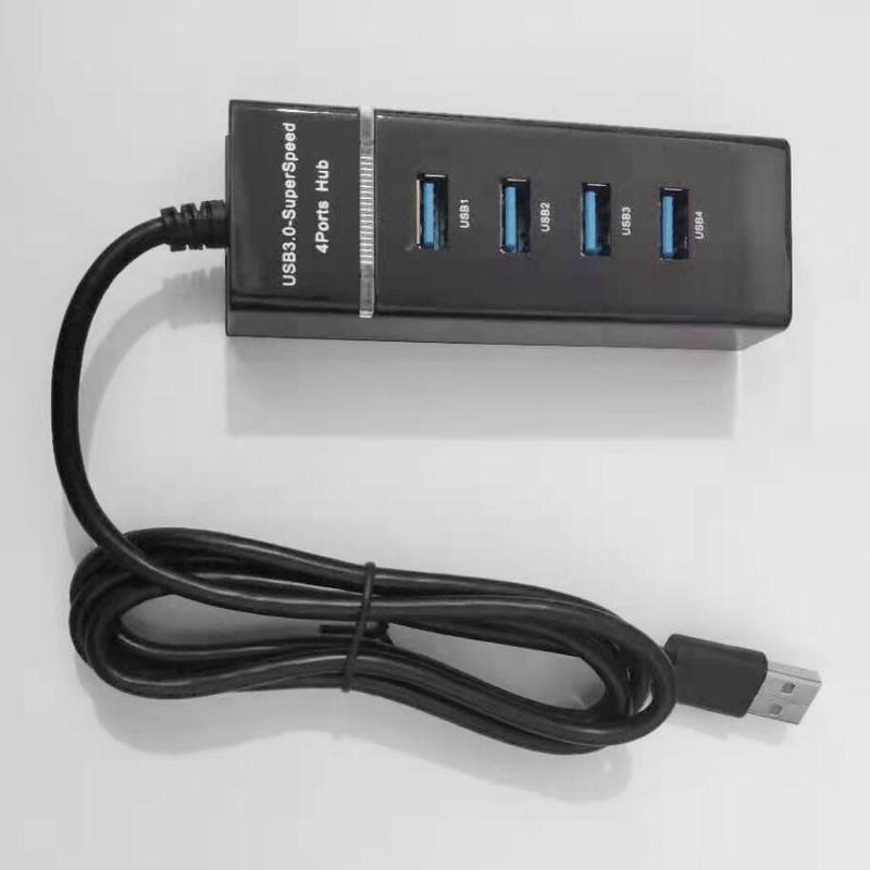 Product Introduction of usb3.0 laptop desktop expand UU one drag seven drag four hub concentrator 1.2 meters line length 5