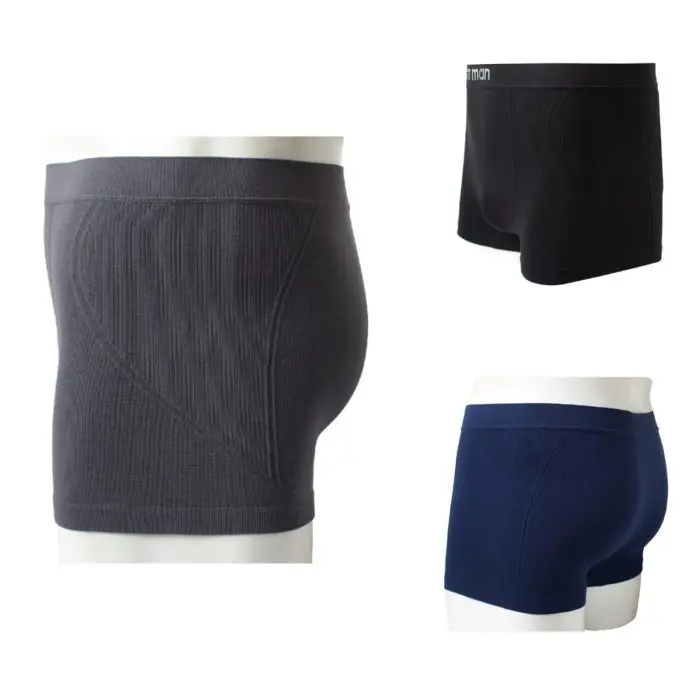 Celana Dalam Underwear Boxer Pria - GT Man AO5 SEAMLESS Jumbo Big Size Lembut Nyaman Spandex Sport 2