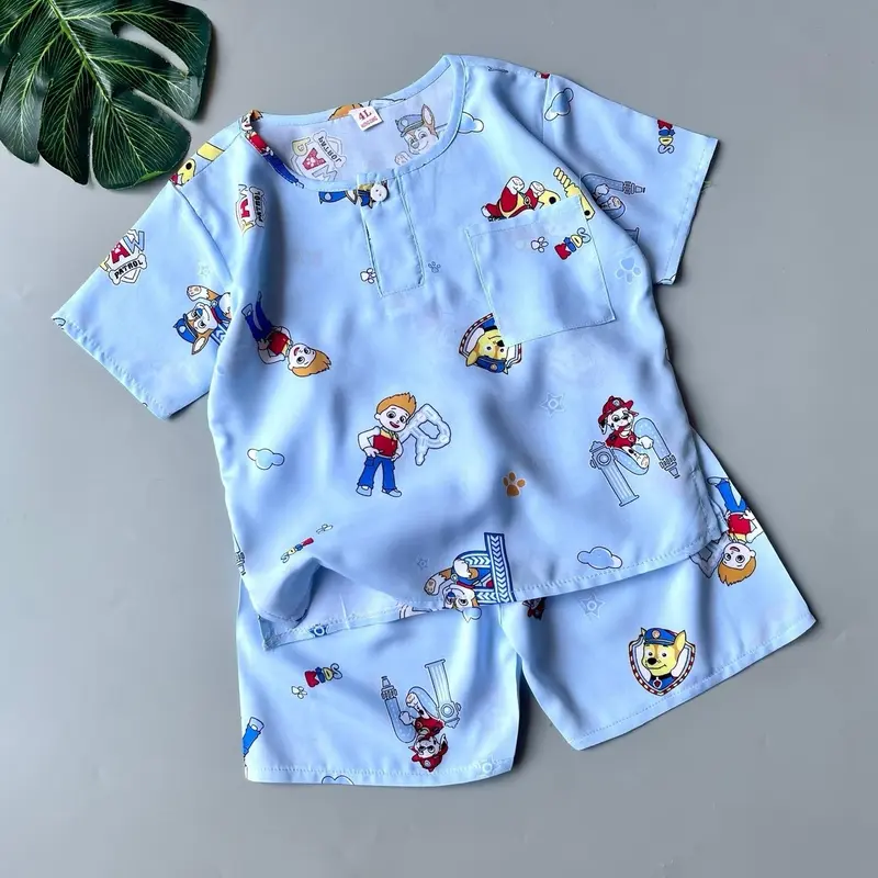 COMBO 5 BỘ ĐỒ TOLE 2 DA CHO BÉ TRAI MỀM, MÁT, THẤM HÚT MỒ HÔI TỐT PHÙ HỢP BỐN MÙA ( SÁT NÁCH, CÓ TAY) 6