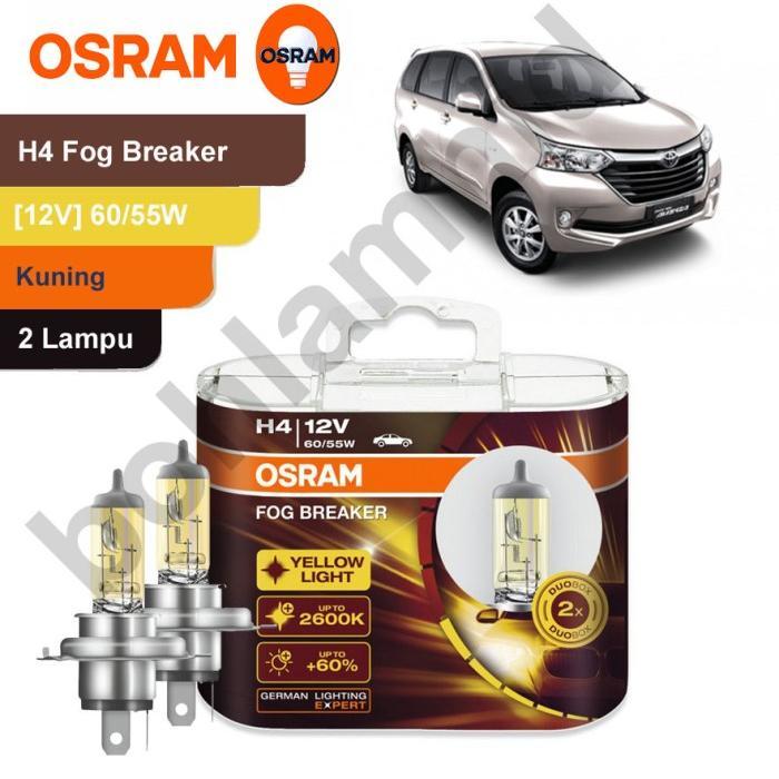 Gambar Lampu Mobil OSRAM FOG BREAKER ALL NEW AVANZA XENIA H4 FBR Kuning Gold dari bohlamhid Kota Tangerang Tokopedia
