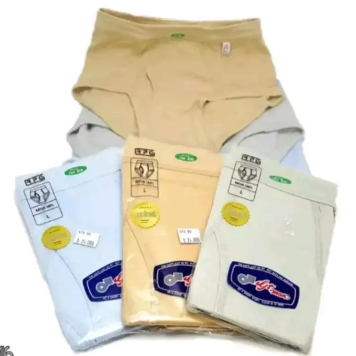 3Pcs Celana Dalam Pria Gt Man BW 3 Warna