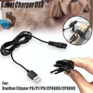 LOPO Kabel Charger USB untuk BaoRun Clipper P6/P7/P9/CP6800/CP8000 1M - 1PB