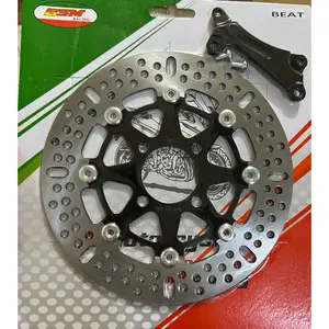 Disc cakram depan honda beat vario scoopy 260mm plus breket dan baut model psm