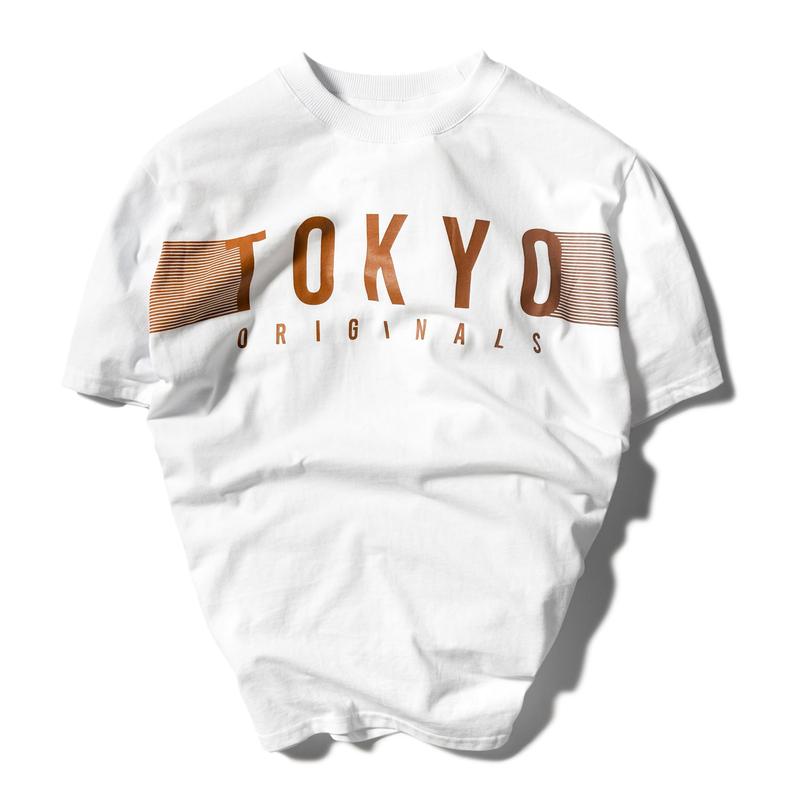 Áo thun TOKYO cổ tròn tay ngắn nam nữ vải Cotton co giãn mềm mại ATIN0076 - BELAIRMAN Menswear Top