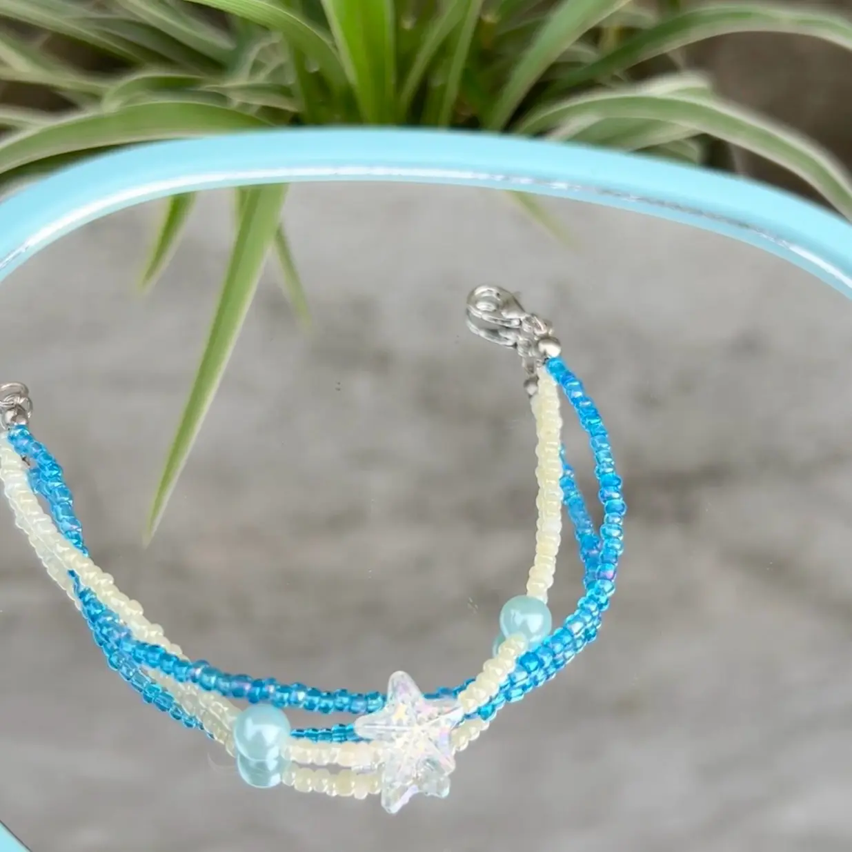 Gelang manik lilit beads korean style