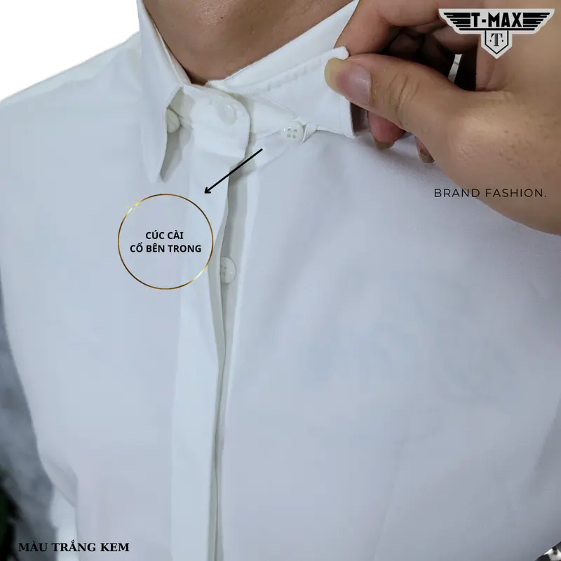 Áo Sơ Mi Lụa Bambo T-MAX LUXURY Dáng Slimfit, Dài Tay, Co Giãn, Khuy Nẹp Ẩn – Sang Trọng, Nhẹ Mát, Lịch Lãm Mỗi Ngày 5