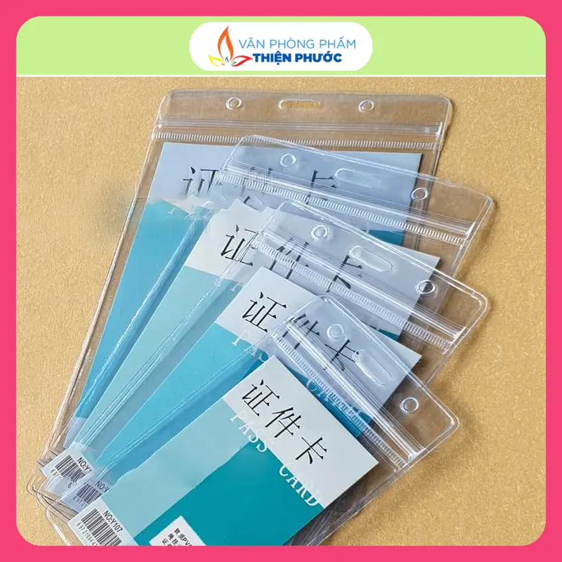 Bảng tên nhựa dẻo Zipper 108 ngang cao cấp THIỆN PHƯỚC 0