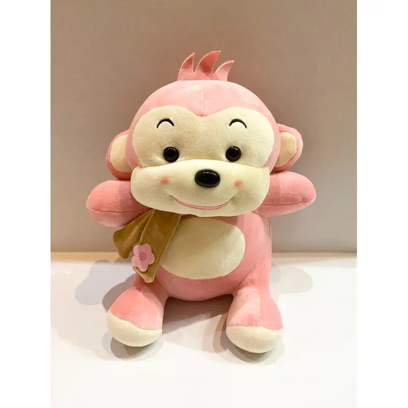 boneka cute monkey with syall animal binatang monyet lucu cantik bagus murah by seulgi (05020290) 1