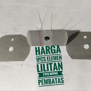 2pcs kertas pembatas 1pcs elemen lilitan sparepart tambal ban listrik rico