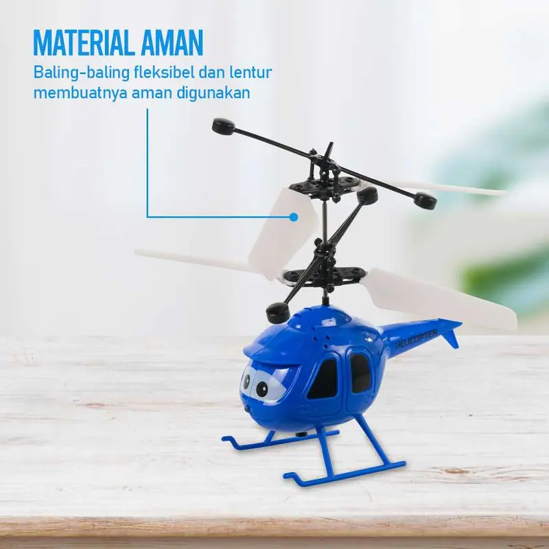 Mainan Helikopter Anak-Anak dengan Kontrol Sensor - HJ-8188 4