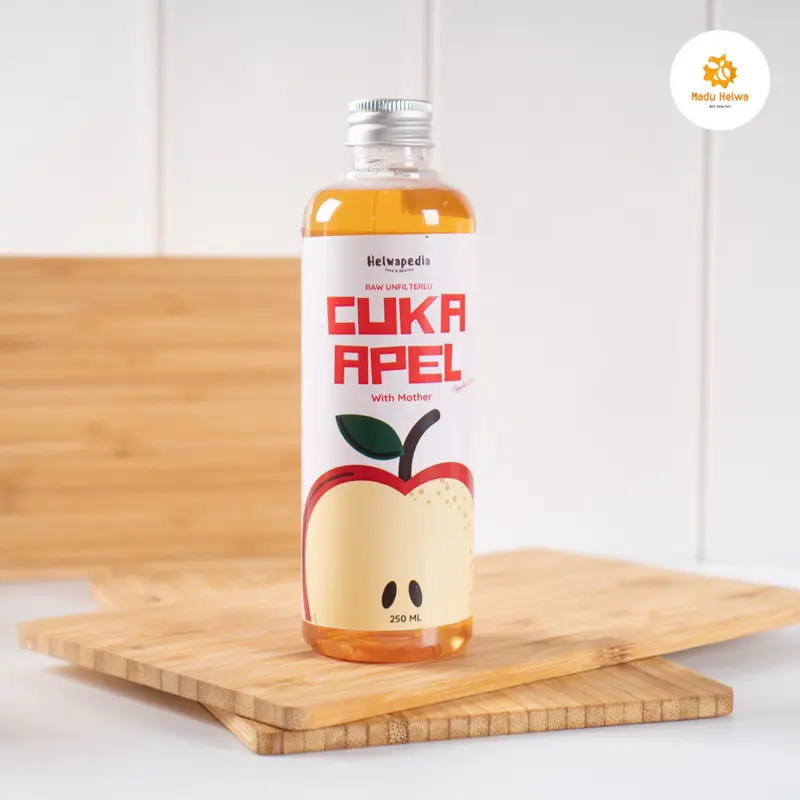 Cuka Apel Sari lemon paket combo 250ml 1