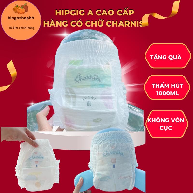 100c bỉm quần HIP A Cao cấp hàng một mẫu dòng tiểu nhiều , thấm hút 1000ml nước, (có cả fom dáng bo và fom suông nên các mẹ lưu ý khi chọn) Voi Cho Bé