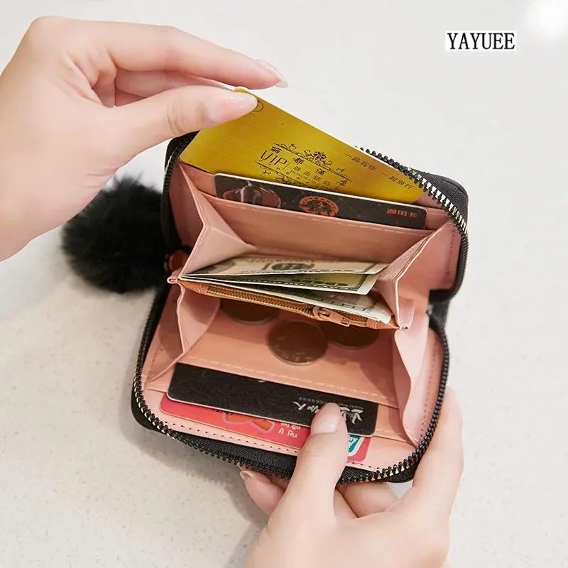 BLYJ024 # Ví ngắn Xu hướng, Đa chức năng, ví đựng tiền Xu, Cầm Tay, Kích thước nhỏ, dành cho phụ nữ, Ví 2300 Hình Chữ Nhật Wallet 4