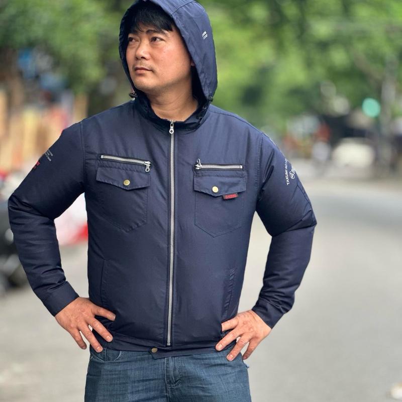 Áo lẻ màu xanh than ( không bao gồm phụ kiện ) Jacket Nam 0