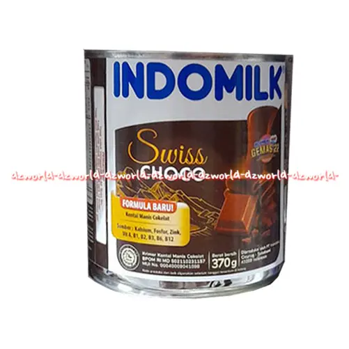 Indomilk Susu Kental Manis 370gr Swiss Coco Plain Coklat Kaleng Indomilk Putih Susu Krimer Susu Indo Milk Formula Baru Swisscoco Makanan Minuman 1