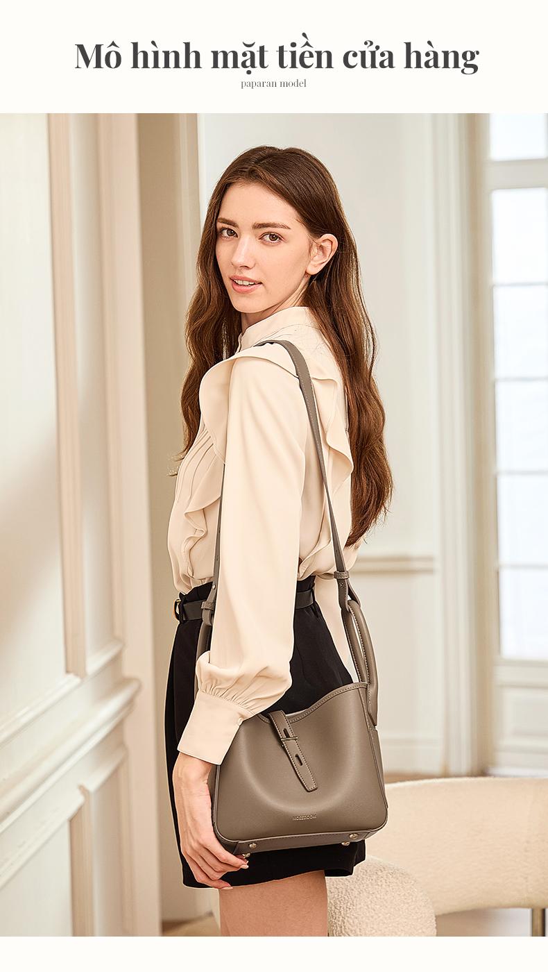 Product Introduction of MOSSDOOM Alora Bag Túi đeo vai đeo chéo thiết kế đa chức năng bằng da PU độc đáo thời trang dành cho nữ 16