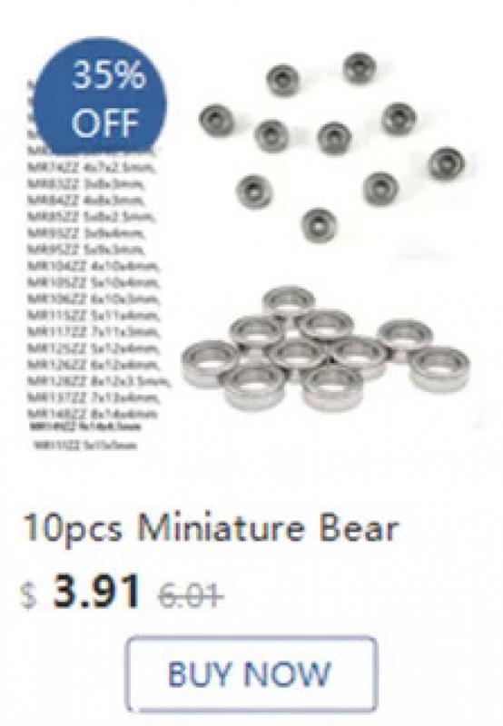 Product Introduction of 5 pcs/lot Deep Groove Ball Bearing Mr117zz Mr137zz Mr106zz Mr126zz Mr84zz Mr85zz Mr95zz Mr95zz Mr63zz Miniature Mini Bearings 7*11*3mm 5