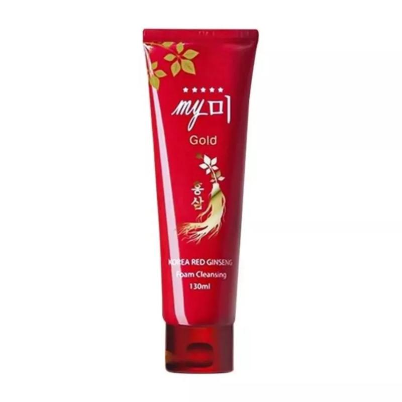 Sữa rửa mặt My Gold Hàn Quốc Sâm Đỏ Korea Red Ginseng Foam Cleansing 130ml Skincare