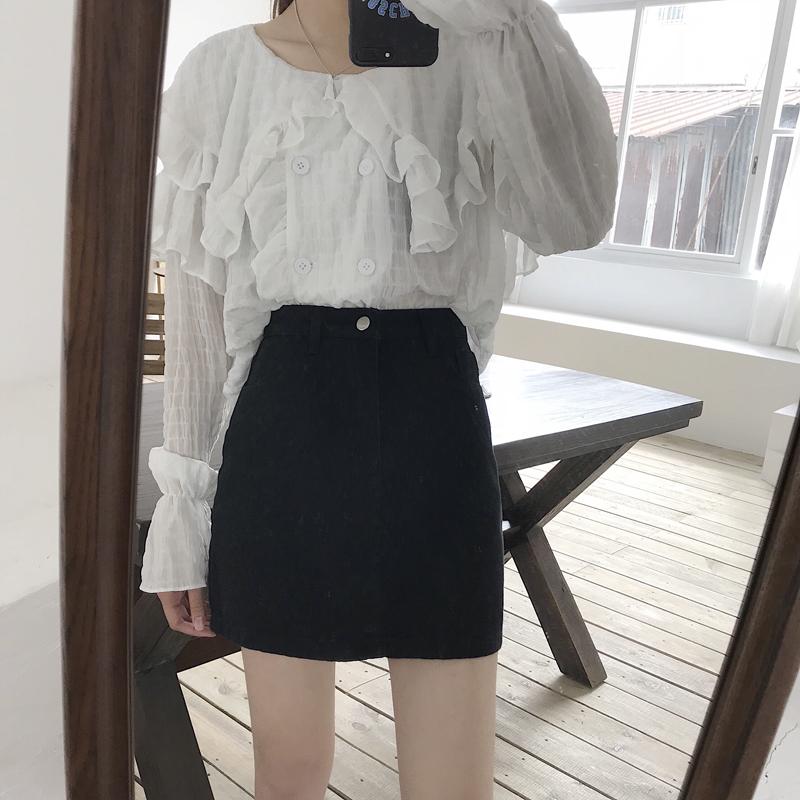 Product Introduction of Chân Váy Denim Ngắn, Phong Cách Ins, Dành Cho Nữ, Hàng Mới Về Mùa Xuân Và Mùa Thu 2023, Cạp Cao, Bó Sát Và Nâng Cao, Chân Váy Bút Chì Chữ A, Ôm Dáng 13