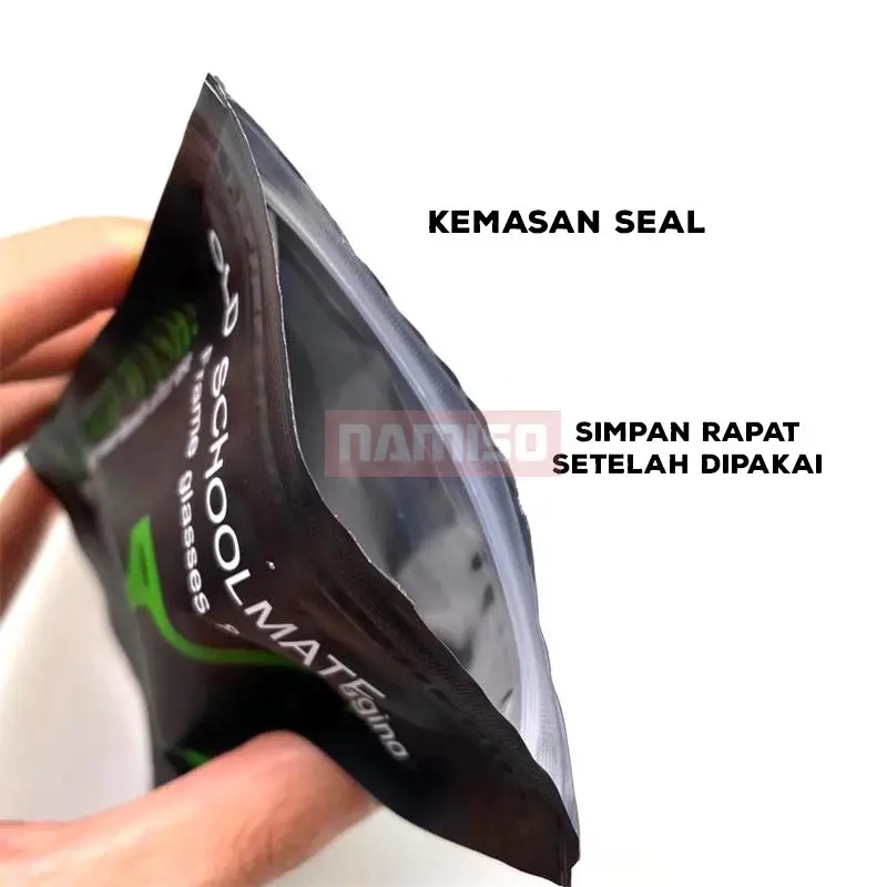 Kain Lap Basah Kacamata Bebas Embun Kabut Anti Fog Suede Sachet 4