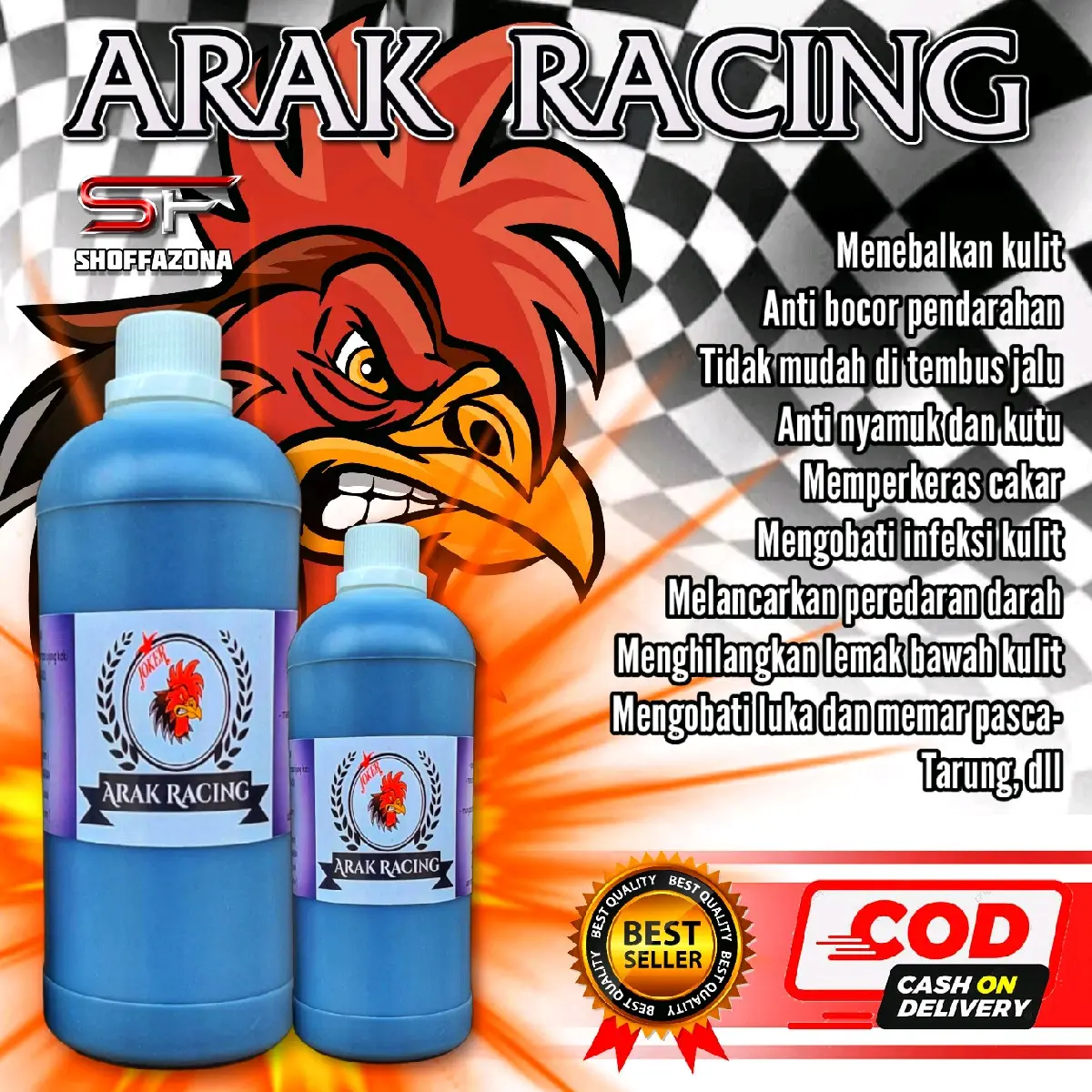 Arak Gosok Racing Arak Gosok Ayam Aduan Super