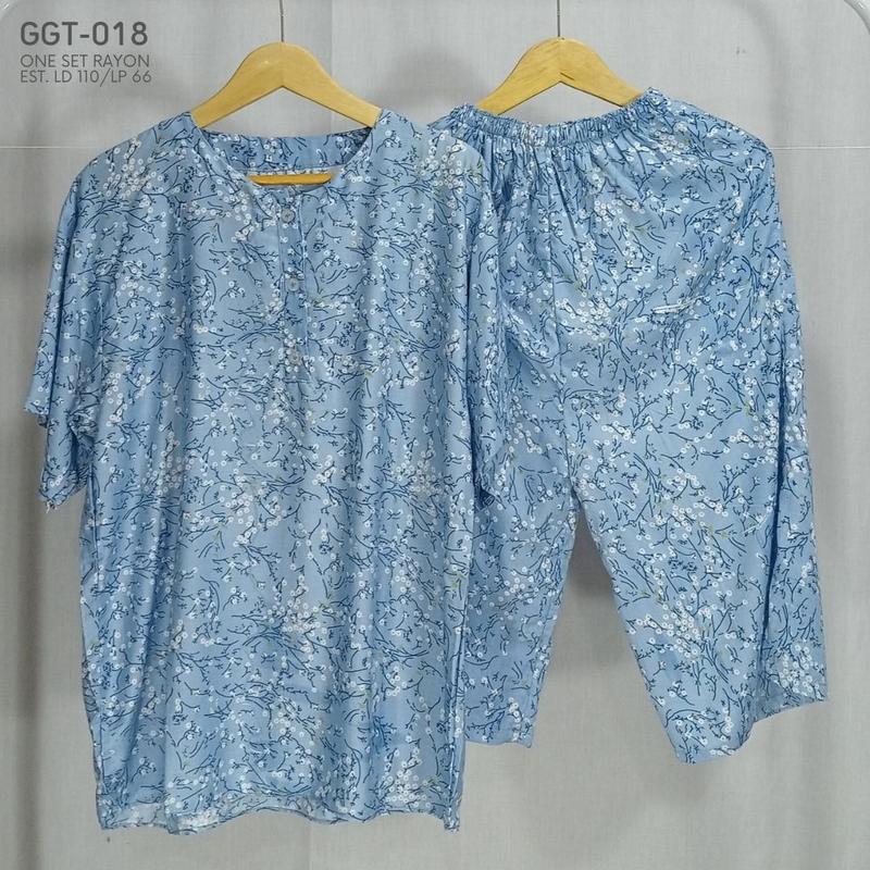 Baju One Set Setelan Wanita Kekinian Series Celica Size Standar Pakaian Santai Rumah 4