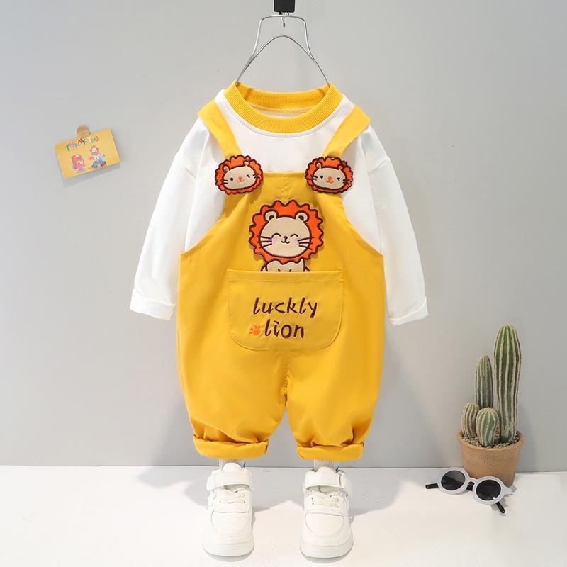 Bộ body dài tay body suit bộ đồ liền thân áo liền quần quần áo trẻ em cho bé trai bé gái sơ SLT11 4