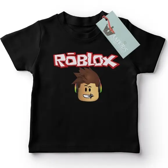 kaos roblox anak junior cotton combed 30s 4