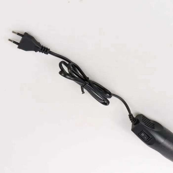 Heat Gun Hot Air Mini Express Vinyl 220V 300W - QST-220 - Hitam Baut Besi 5