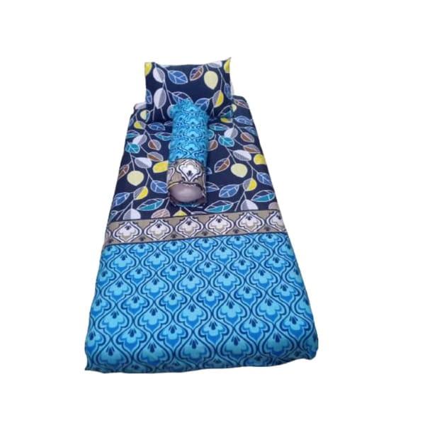 Sarung Kasur Sprei Resleting Kain Bantal Guling 1