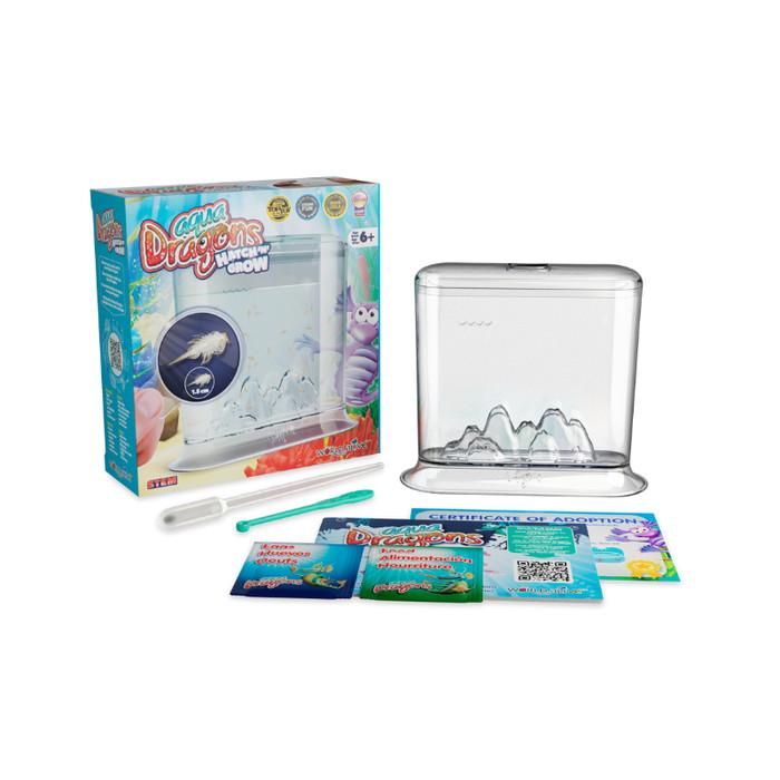 Gambar Kit Lengkap Mainan Aqua Dragons Hatch'N'Grow dengan Tangki, Telur, Makanan, Sendok, dan Pipet - Belajar Kotak Toys dari Toyspedia Kota Tangerang Tokopedia