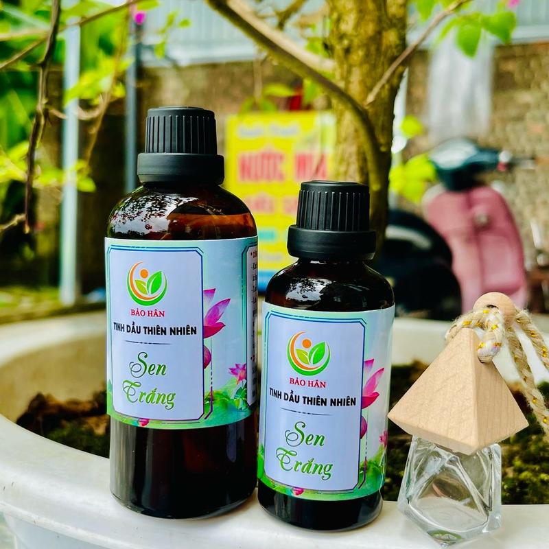 Tinh dầu Hoa Sen Trắng Tươi Mát,Sang, Nhẹ Nhàng Tạo Thư Giãn Thoải Mái 2
