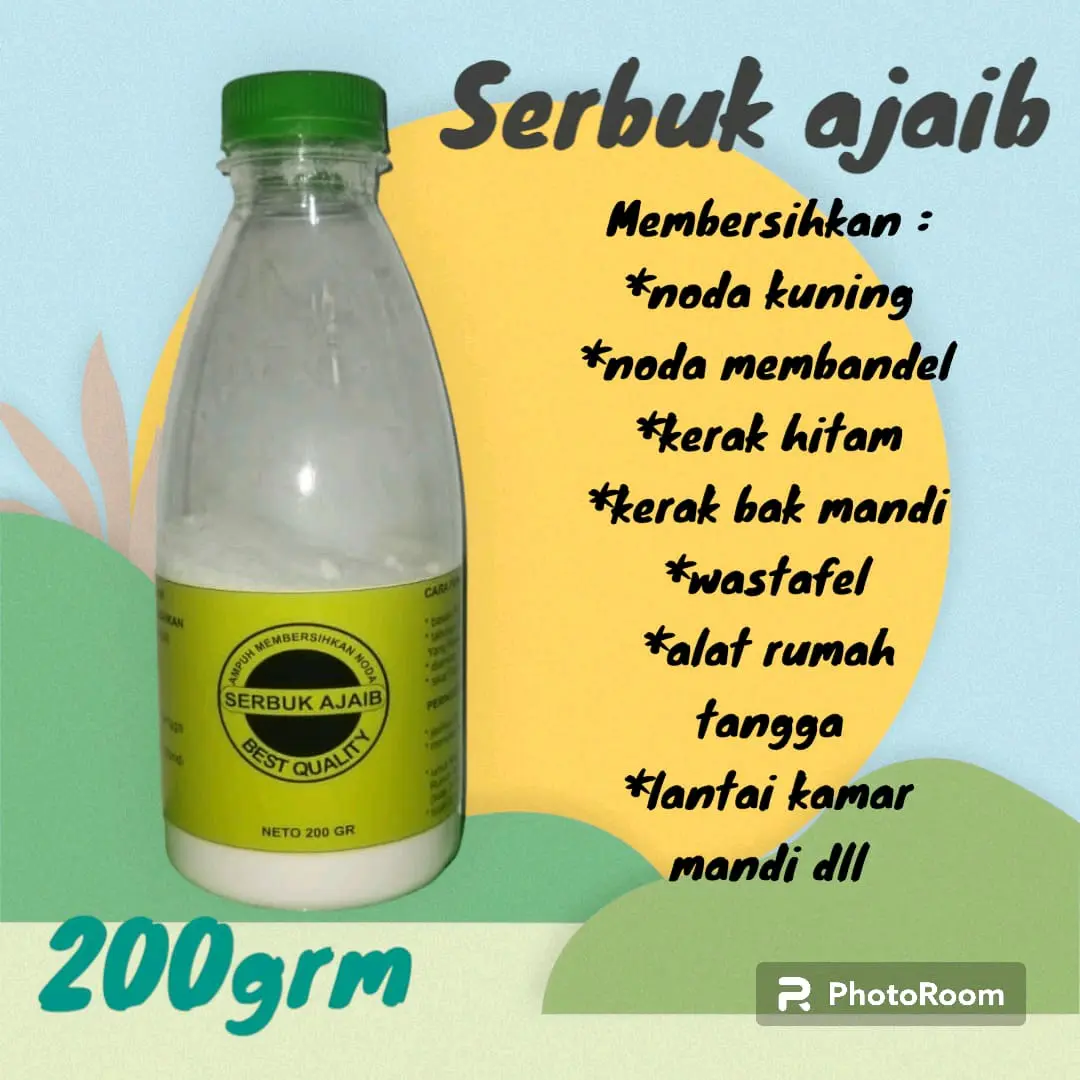 SERBUK AJAIB pembersih noda membandel BEST QUALITY