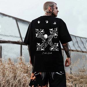 Playera Peinado Cuello Redondo de Peso Pluma