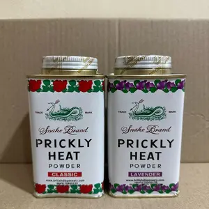 Bedak Ular SNAKE BRAND Prickly Heat Powder Untuk Gatal Biang Keringat Classic 150gr / 300gr Lavender 150 / 300 gr