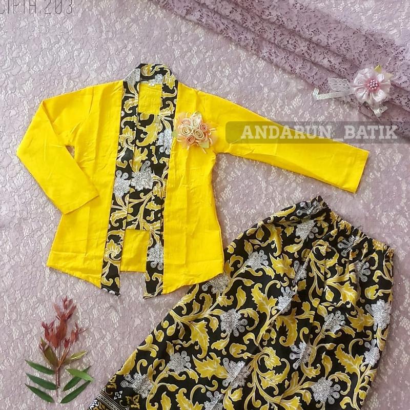 Kebaya anak Perempuan/ Kebaya anak 2-11 th/ Baju adat daerah/ Baju kartini. 2