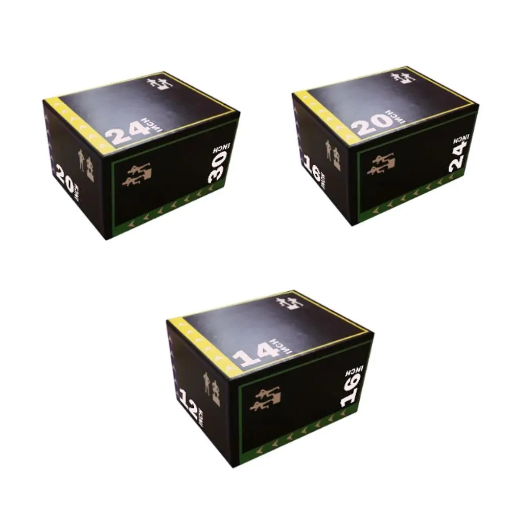 Plyometric Jump Box Plyometric Box Heavy Duty Equipment Agility Box Step up Box Plyo Box for Conditioning Exercise Fitness
