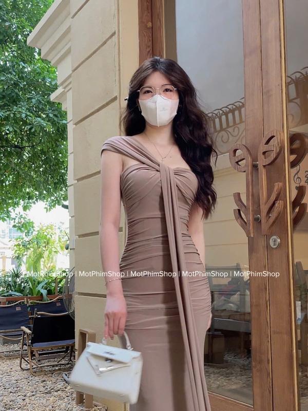 Đầm dự tiệc lệch vai, TADA DRESS 3