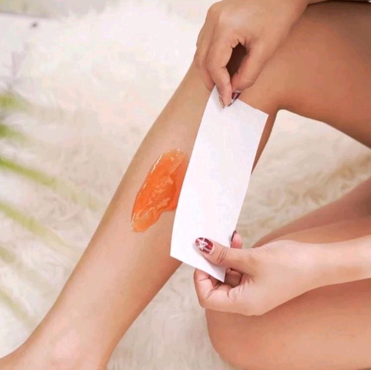 100 lembar kertas Waxing - kain wa- strip Waxing 3