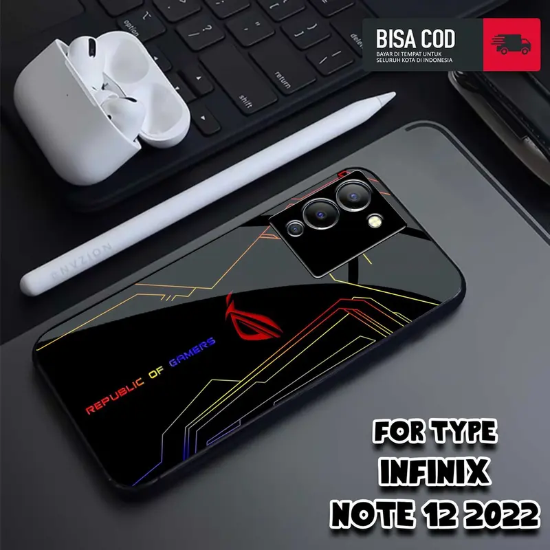 Case INFINIX NOTE 12 2022 - Casing INFINIX NOTE 12 G96 2022 - MOTIF ROG - Hardcase Premium Glossy - Casing - Silikon - Softcase Hp - Aero Case - Case Terlaris - Case Terbaru - Softcase - Case Mewah - Kesing Hp - fashion case 4