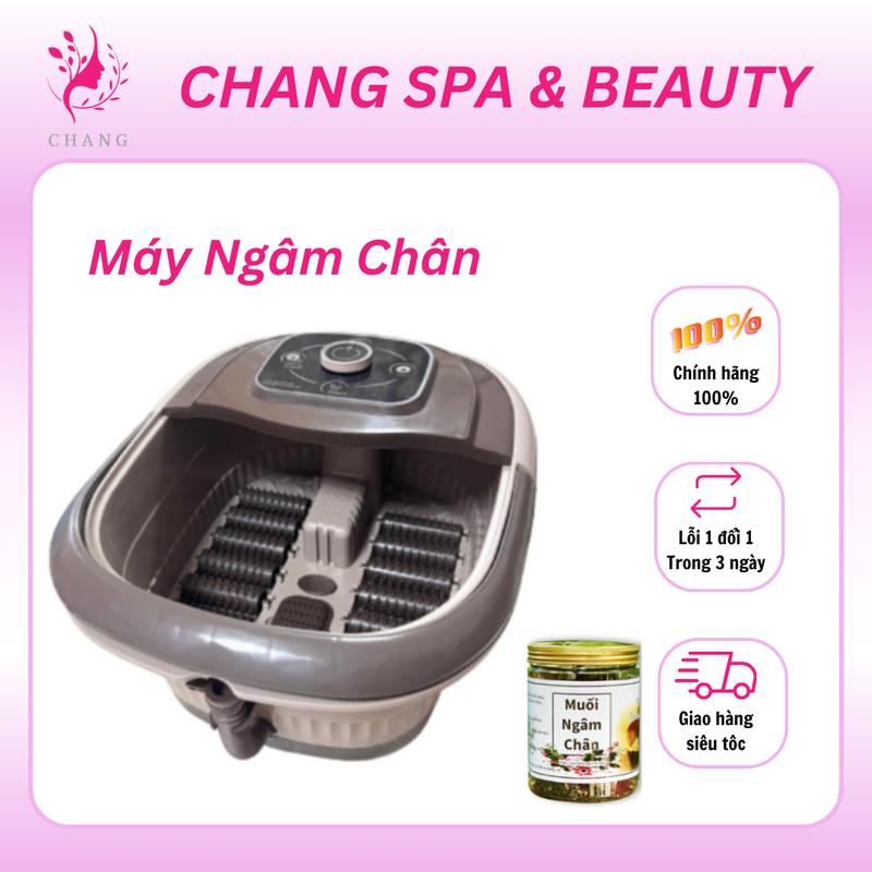Máy Ngâm Chân Massage Hồng Ngoại Bồn Ngâm Chân Tự Làm Nóng Nước Có Sục Khí. Máy Massage